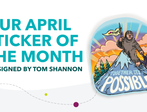 Our April Sticker of the Month is Here!