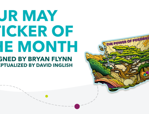 Our May Sticker of the Month