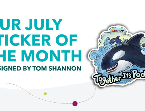 Our July Sticker of the Month is Here