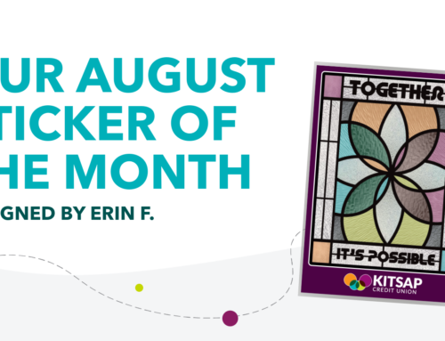 Our August Sticker of the Month